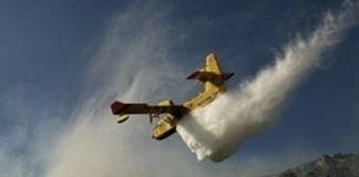 Incendio Ceriana, pronta l’evacuazione delle case Canadair, incendio