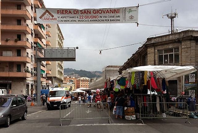 Fiera di San Giovanni in via Canevari Genova