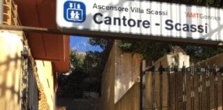 Ascensore Cantore – Scassi, servizio sospeso venerdì 12 maggio ascensore Scassi