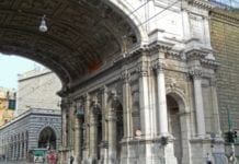 Ponte Monumentale, iniziati i lavori di risistemazione Ponte Monumentale Genova