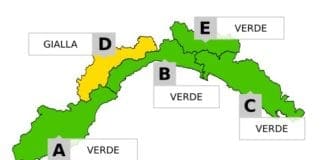 Savona, allerta nivologica gialla dalle ore 6 di martedì