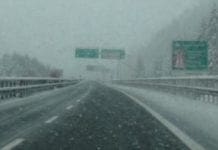Autostrada A6 – Chiuso tratto tra Altare e Savona autostrada neve