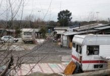 Chiavari, sgomberato accampamento rom in Colmata