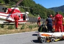 Genova, grave incidente sulla strada per Bargagli, feriti due motociclisti
