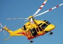 Follo, 65enne travolto dalla motozappa: grave al San Martino soccorso alpino elicottero
