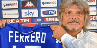 Sampdoria – Indagini per l’aggressione verbale a Massimo Ferrero all’uscita dal ristorante Massimo Ferrero