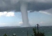 Tromba marina al largo di Genova – VIDEO