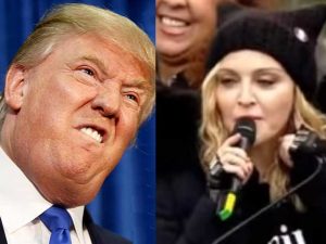Trump contro Madonna