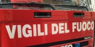 La Spezia, crolla il soffitto in un appartamento di Pegazzano vigili del fuoco archivio