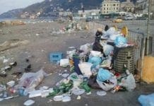 Voltri – Volontari di Legambiente puliranno la spiaggia lunedì 5 giugno voltri spiaggia spazzatura