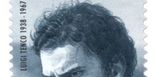 Luigi Tenco – Un francobollo ricorda i 50 anni dalla scomparsa