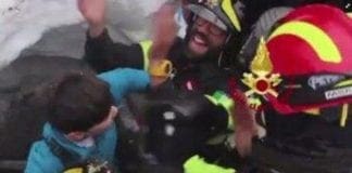 Hotel Rigopiano – Un ligure tra i soccorritori che hanno salvato un bambino