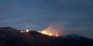 Incendi a Genova, riprende vigore il fronte di Sant’Ilario