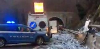 Autostrada A6 Savona-Torino chiusa per incidente ad Altare