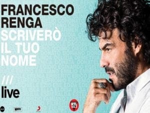Scriverò il tuo nome - Live, il nuovo album di Francesco Renga