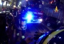 Savona – Incendio nella notte in via Guidobono, appartamento in fiamme