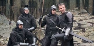 Duelli di spade e armature al Cinema per la prima di King Arthur a Genova