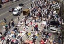 Mercatino di corso Quadrio si trasferisce ai Giardini Luzzati