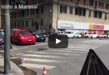 Marassi, tubo rotto in via del Piano