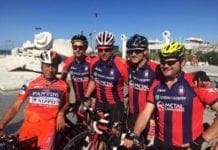 La Spezia, arrivato in bici Nicola, tecnico del Crotone. Adesso rotta verso Genova