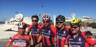 La Spezia, arrivato in bici Nicola, tecnico del Crotone. Adesso rotta verso Genova