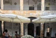 Genova, Tatabox e Agorà trasformano il chiostro di Santa Maria di Castello in aula studio