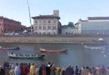 Genova vince regata delle Repubbliche Marinare a Pisa – VIDEO