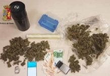Nasconde droga in cantina e spaccia da casa sua, arrestato 22enne