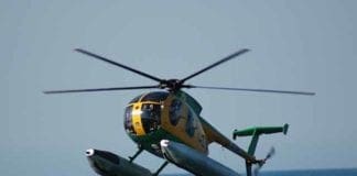 Noli, ferito avvistato da elicottero della Guardia di Finanza su una scogliera: salvato elicottero Guardia di Finanza