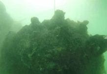 Arenzano – Trovata una mina di profondità in mare