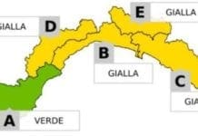 Maltempo in Liguria – Allerta gialle sino alla mezzanotte, evacuata la zona rossa