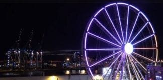 Ruota panoramica di Genova, nuovo spostamento e nuova inaugurazione