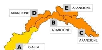 Maltempo in Liguria, Allerta Arancione dalla mezzanotte ma è gialla già dalla serata