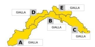 Allerta Meteo gialla per pioggia prolungata sino a domani in Liguria