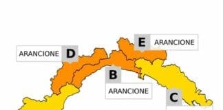 Maltempo in Liguria – Allerta Meteo diventa arancione