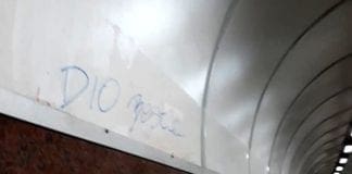 Genova – Vandali nella galleria tra corso Magenta e via Acquarone a Castelletto