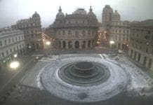 Allerta Neve – A Genova primi fiocchi nella notte ma situazione regolare