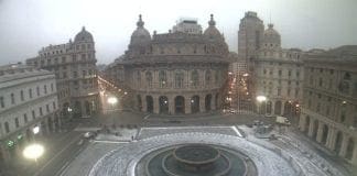 Allerta Neve – A Genova primi fiocchi nella notte ma situazione regolare