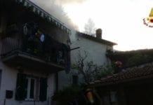 Calice, incendio in una casa alle Casserane. Intervento dei Vigili del Fuoco