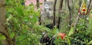 Limone (La Spezia), anziana signora salvata dai Vigili del Fuoco