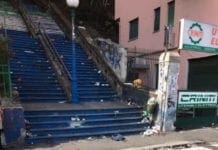 Genova – Bombe carta e lancio di razzi contro le case a Marassi