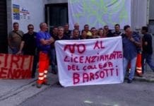 Genova Struppa, licenziato dipendente non vedente: sciopero alla Sirti