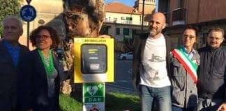 Loano, un nuovo defibrillatore davanti alla chiesa dei Cappuccini