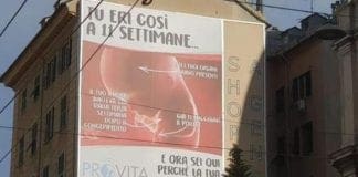 Manifesto anti aborto alla Foce, Comune deciderà eventuale rimozione