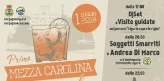 Arenzano, Mezza Carolina Day il 1 luglio per festeggiare il celebre cocktail ligure
