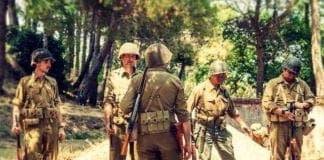 Soldati americani e atmosfere anni 40 alla Vetta di Pegli