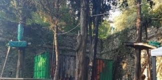 Righi, il Parco Avventura colpito da un incendio durante la notte