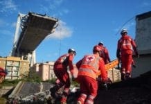 Ponte Morandi, a Cornigliano la contestazione “una tragedia trasformata in spettacolo”