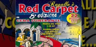 Rapallo, cena itinerante in centro con Red Carpet