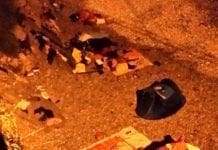 Genova – Tendopoli sulla spiaggia a Quinto